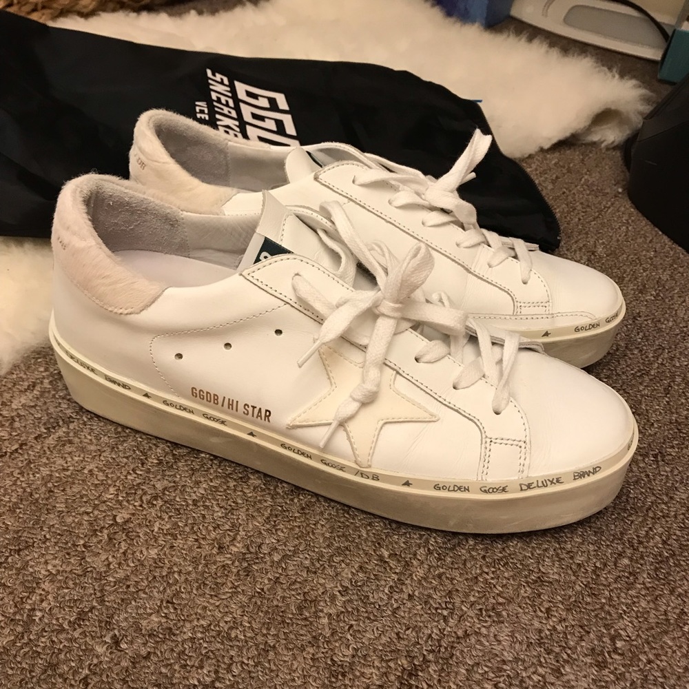 NEW Golden Goose HI STAR SNEAKERS